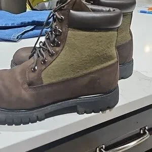 Timberland | Shoes | Timberland Mens Brown And Green Boots  display picture 3